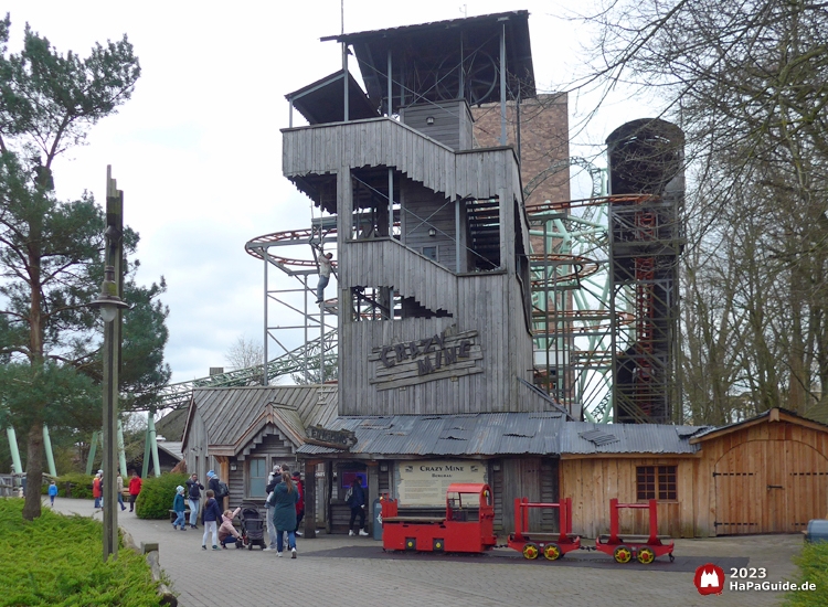 Abenteuerland - Crazy Mine Minenförderturm