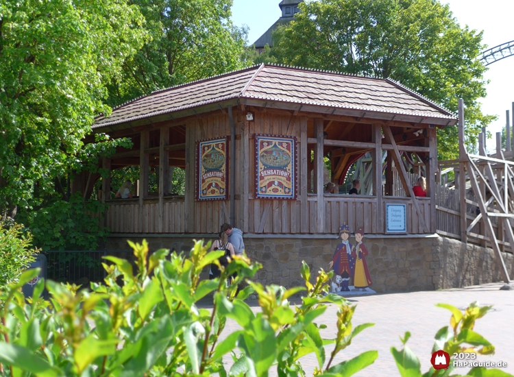 Alter Jahrmarkt - Station der kleine Zar