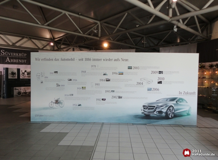 Autohall - Geschichte Automobil Mercedes