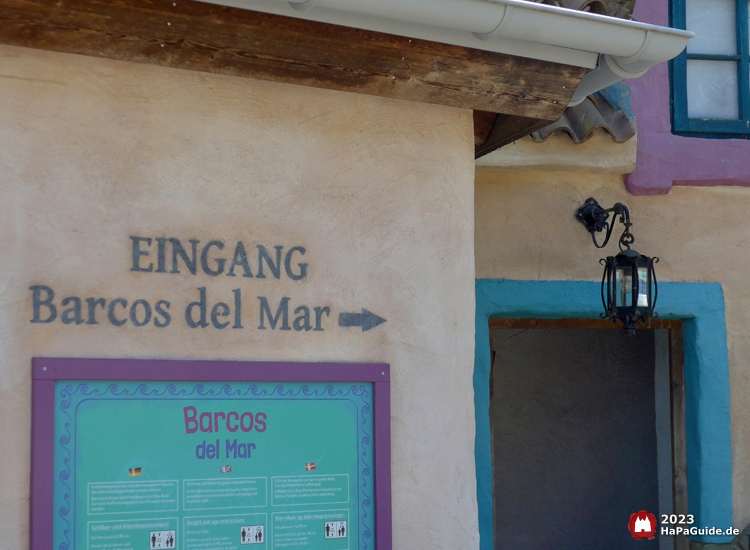 Barcos del Mar - Eingang