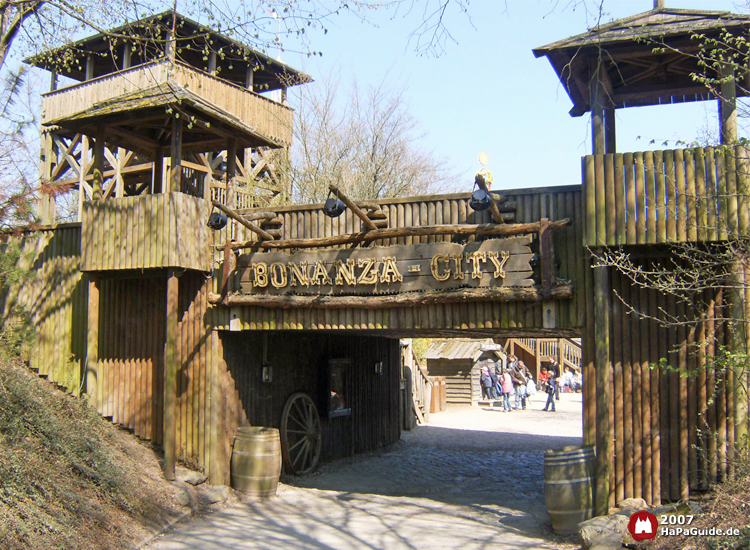 Bonanza City - Zugangstor Westernstadt Hansa-Park