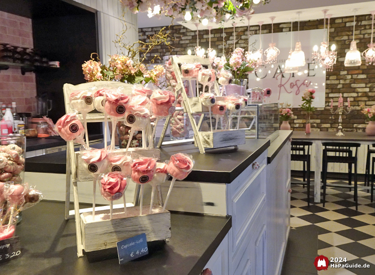 Café Rosa - Cupcake-Lollis