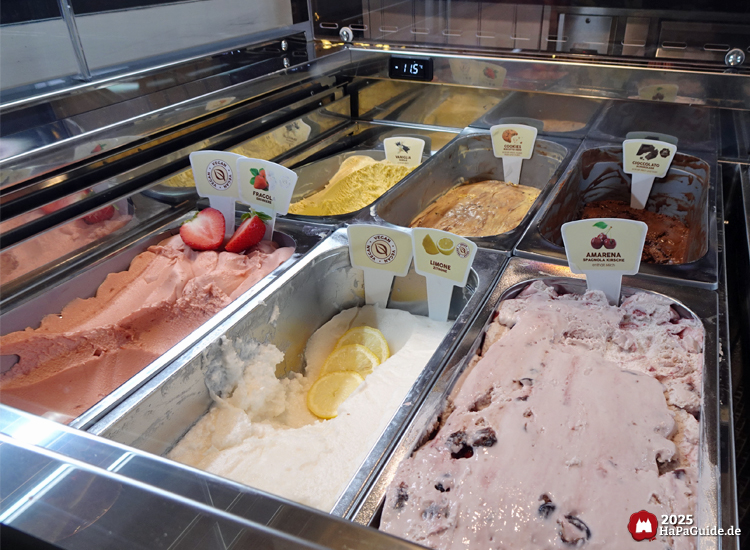 Café Rosa - Eissorten