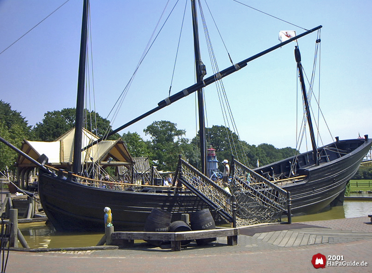 Caravelle Ni&ntilde;a - Kletternetz als Zugang