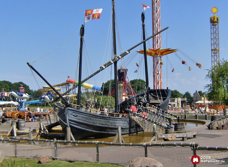 Caravelle Ni&ntilde;a - Schiff vor mexikanischen Attraktionen