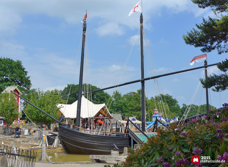 Caravelle Ni&ntilde;a - Die drei Schiffsmasten