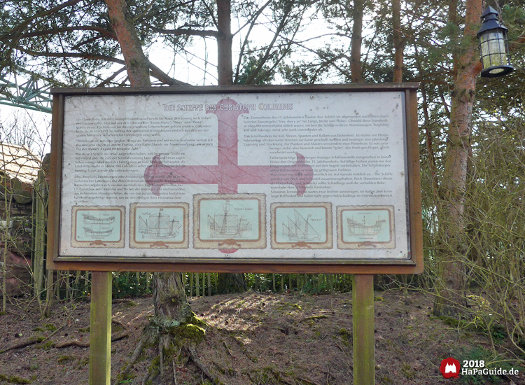 Caravelle Ni&ntilde;a - Schautafel Die Schiffe des Christoph Columbus