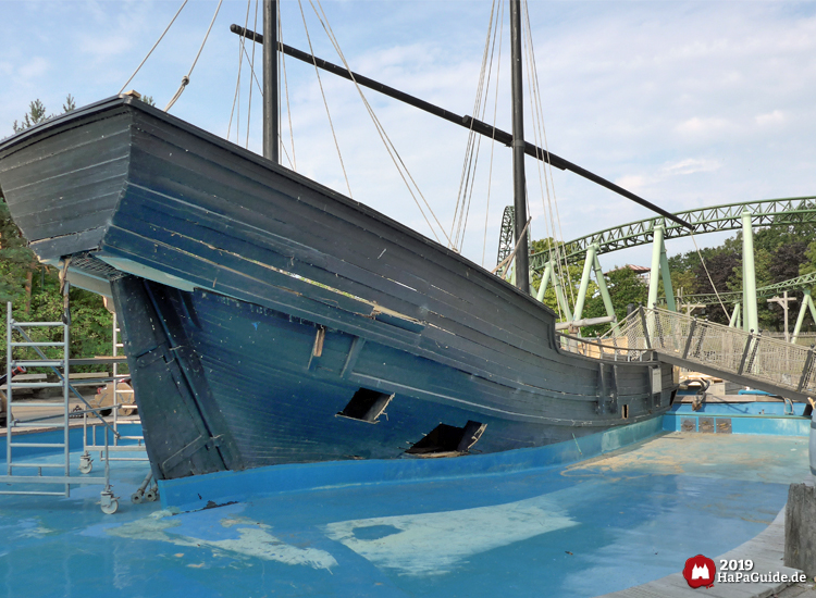 Caravelle Ni&ntilde;a - Restaurierungsarbeiten