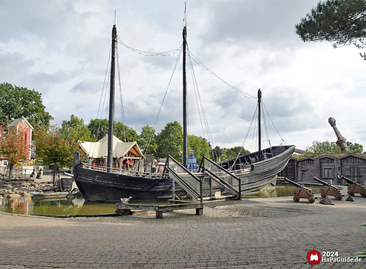 Caravelle Ni&ntilde;a - Geschlossenes Schiff im Wikingerland