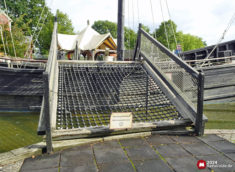 Caravelle Ni&ntilde;a - Gesperrtes Kletternetz