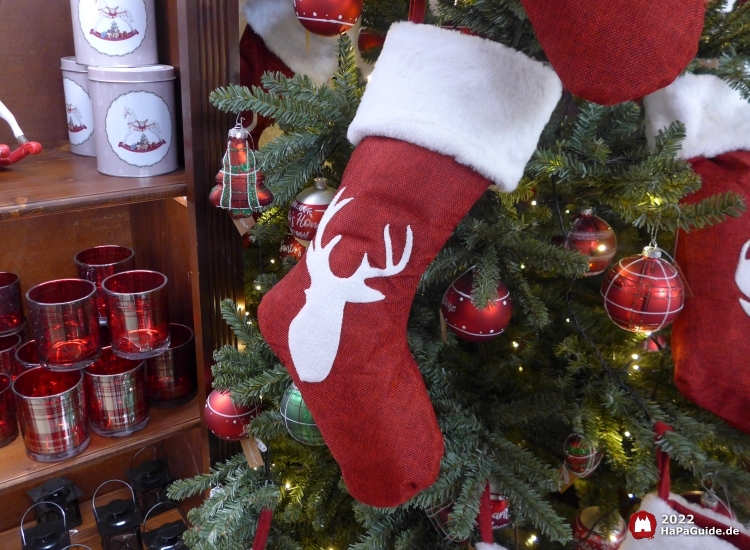 New Lübeck Christmas Shop - Socke mit Elch