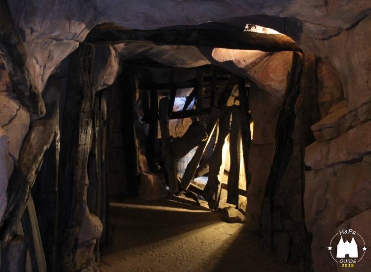 Crazy Mine - Höhlenschacht Wartebereich