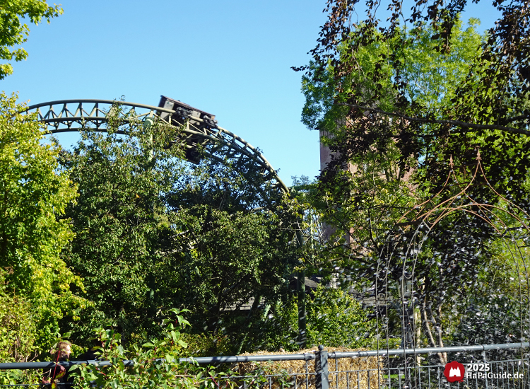 Flucht von Novgorod - Der Buchtknoten hinter viel Grün