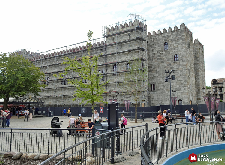 Großprojekt 202X - Palacio de Braga Ostseite August 2025