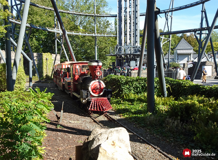 Hansa-Park Express - Vorbeifahrt am Highlander