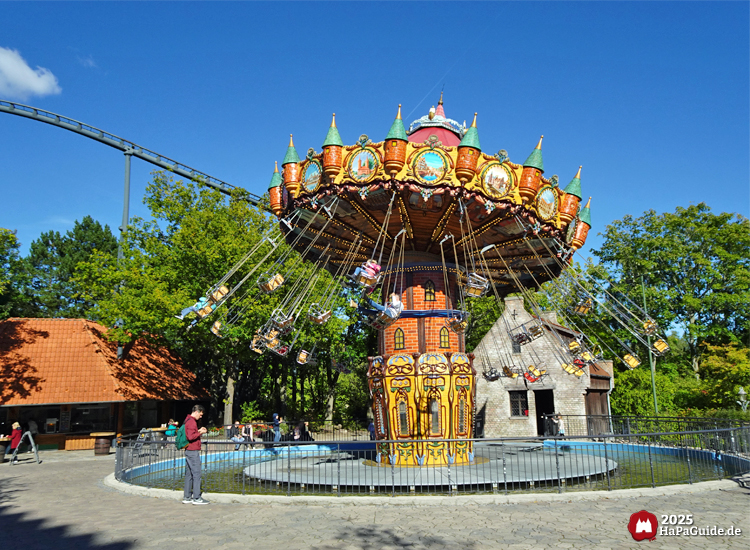 Hanse-Flieger - Der Wellenflieger dreht über seinem Wasserbecken