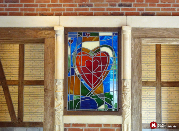 Hanse in Europa - Herz aus Glas Bremer Fassade