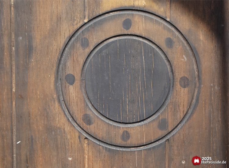 Hansekogge - Angedeutetes Bullauge