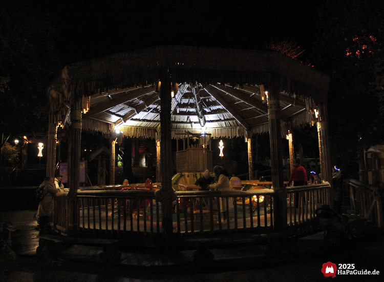 Herbstzauber am Meer - Dr. Livingstone's Safari-Flug beleuchtet bei Dunkelheit