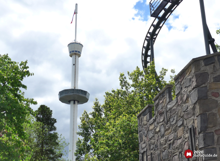 Holsteinturm - Unfolierte, graue Gondel aus dem Bezaubernden Britannien