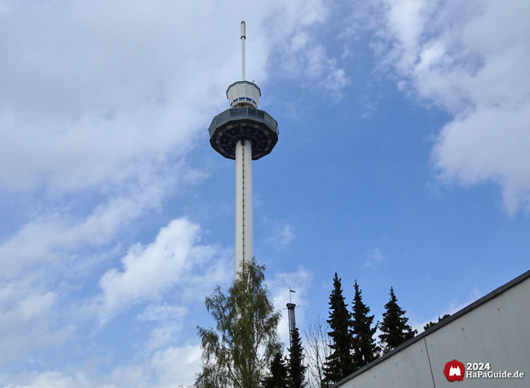 Holsteinturm - Turm ohne Fahne vor seinem Abbau