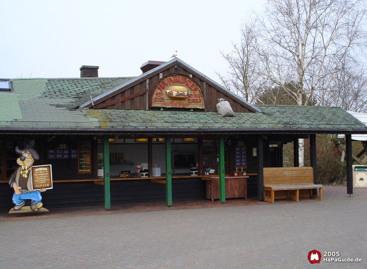 Holzfällerlager - Kiosk im Holzfällerlager