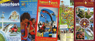 Historische Hansa‑Park Prospekte