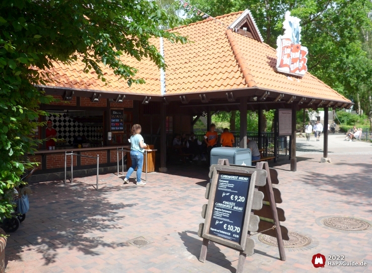 Kiosk an der Schiffschaukel - Imbiss