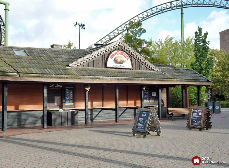 Kiosk im Peterhof - Geschlossener Imbiss