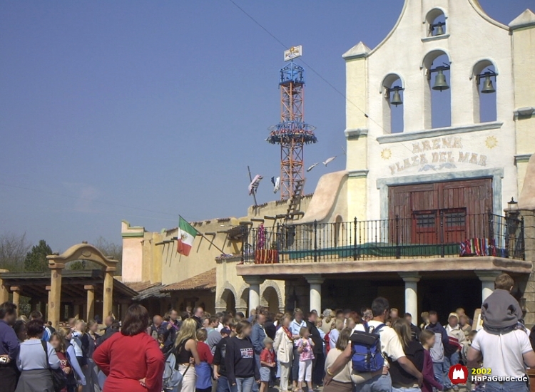 Mexikanischer Erlebnisbereich - Arena Plaza del Mar Power-Tower Monte-Zuma