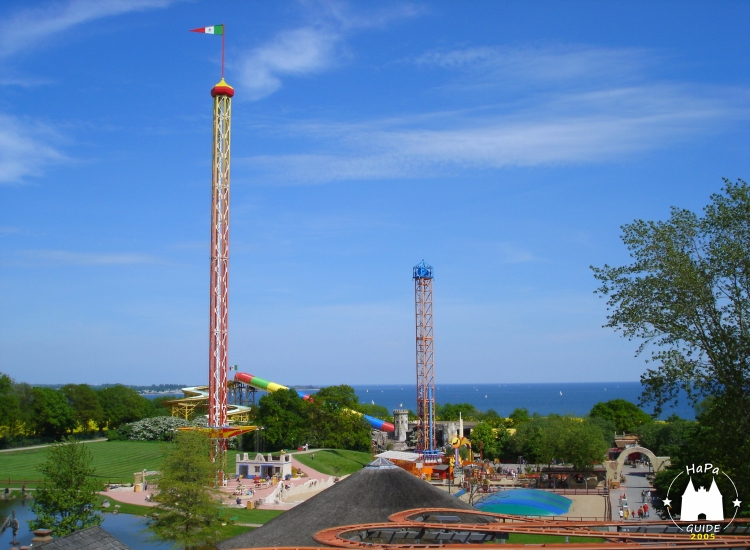 Skyline mit dem Torre del Mar, Power-Tower Monte-Zuma und Rio-Dorado