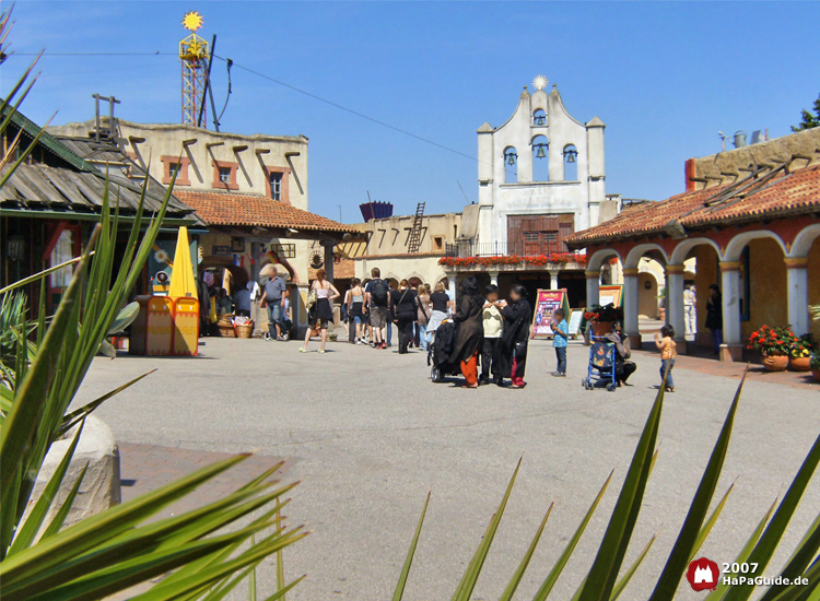 Blick auf die Arena Plaza del Mar