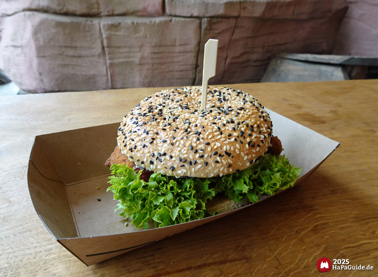 Miner's Camp - Burger im Sesambrötchen