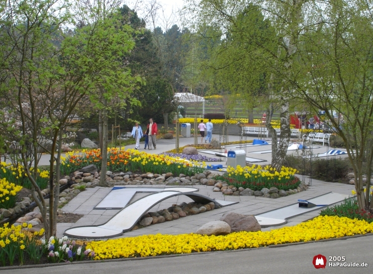 Minigolf - Frühlingsblumen