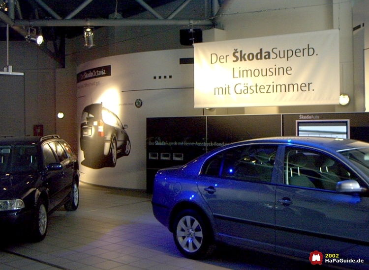 Nervenkitzel - Skoda Automobilausstellung Hansa‑Park