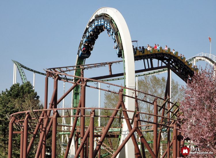 Das Rendezvous im Loop mit Nessie und dem Rasenden Roland