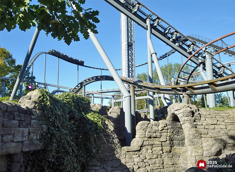 Nessie - Zug am höchsten Schienenpunkt im Bezaubernden Britannien