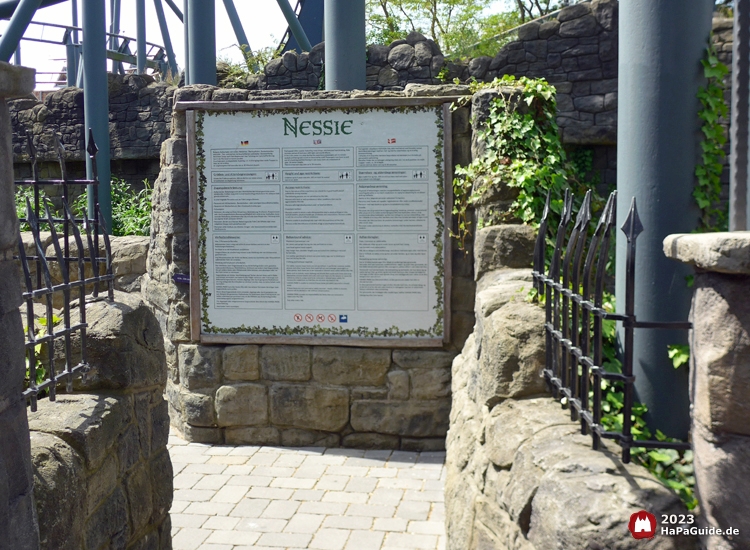 Nessie - Sicherheitstafel