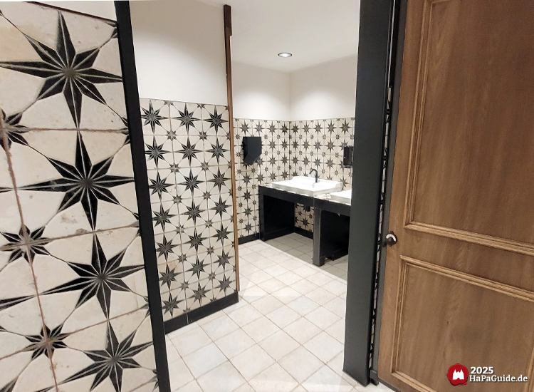 Neuheiten 2025 - Blick in eine der neuen Serice-Center Toiletten
