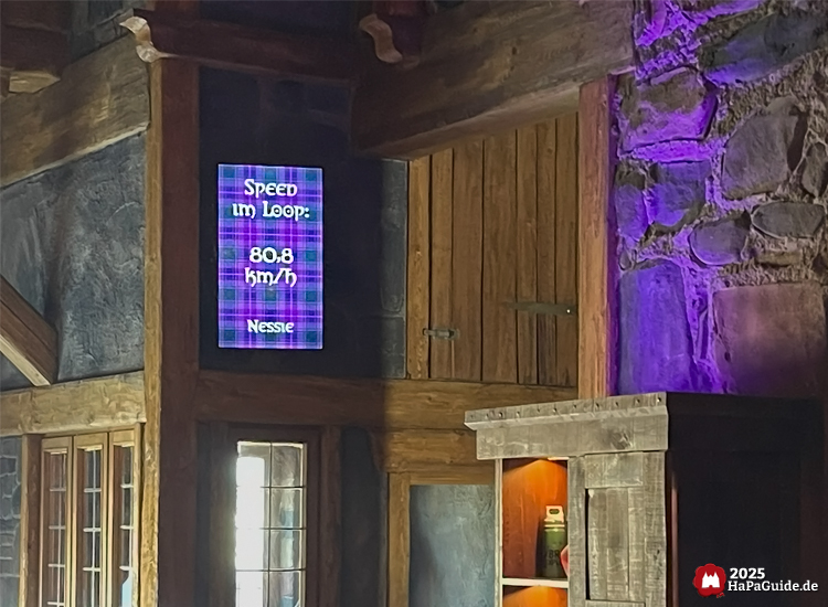 Neuheiten 2025 - Monitor mit Anzeige Speed im Loop