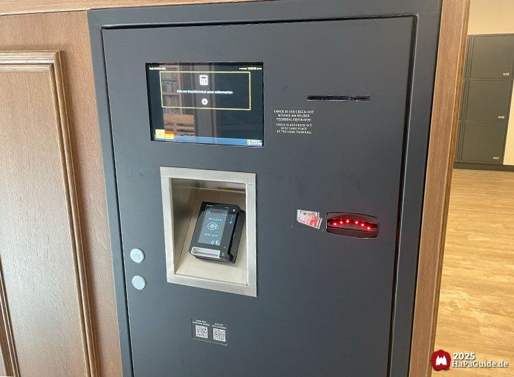 Neuheiten 2025 - Automat zur Schließfachanmietung