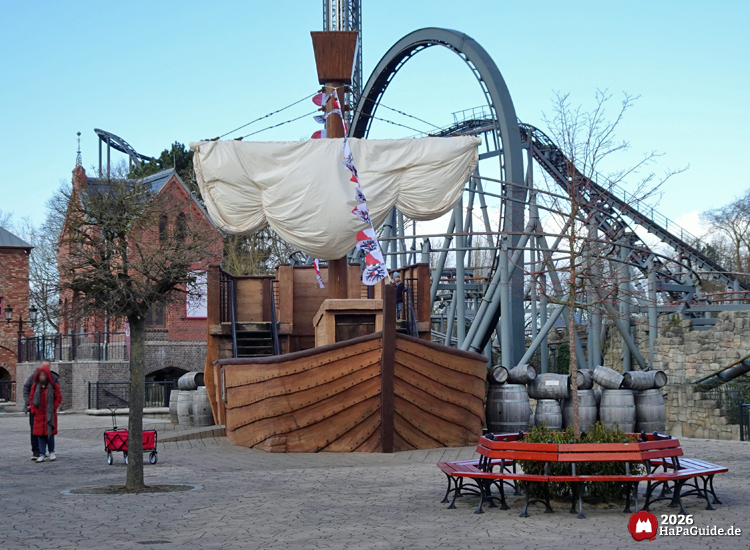 Neuheiten 2026 - Aufgeblasenes Segel der Hansekogge