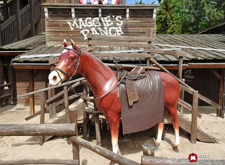 New Lübeck - Pferd vor Maggie's Ranch