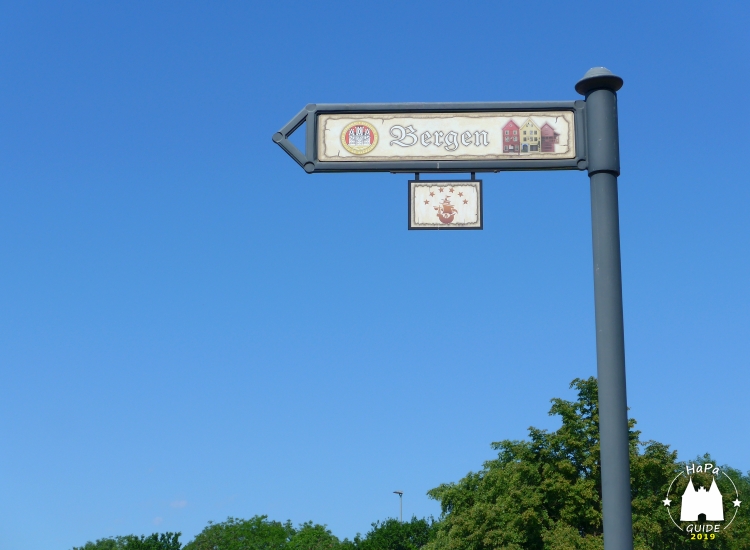 Parken - Schild Bergen