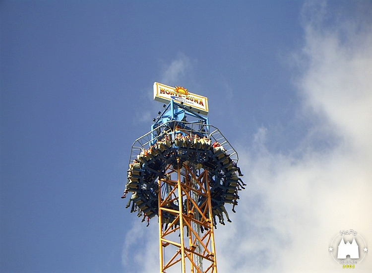 Power-Tower Monte-Zuma - Turmspitze Sponsor Schleswag