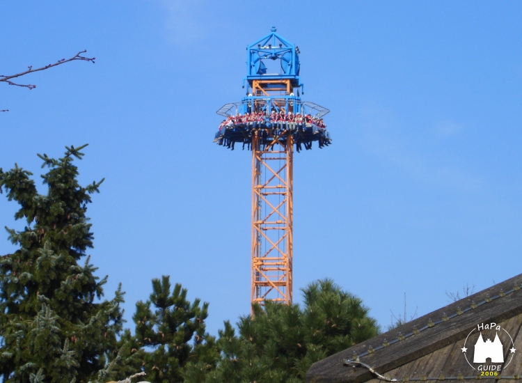 Power-Tower Monte-Zuma - Turmspitze