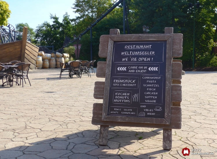 Restaurant Weltumsegler - Schild