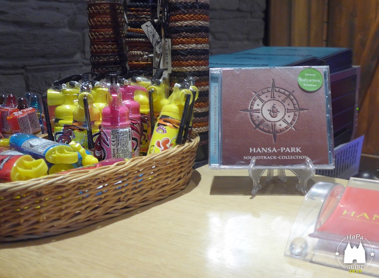 Ride-Shop Wildwasserfahrt - CD und Süßwaren