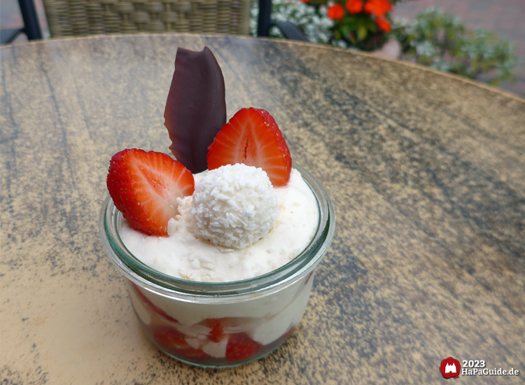 Ristorante L'Artista - Raffaelo Dessert Glas