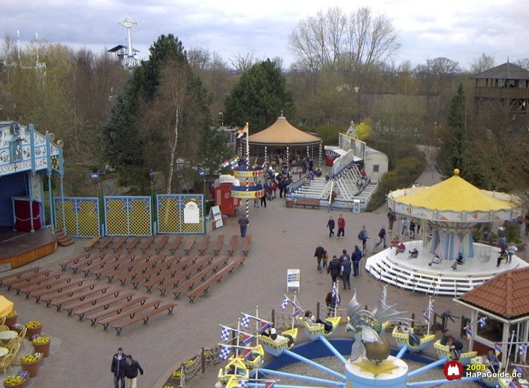 Russische Schaukel - Blick Alter Jahrmarkt 2003